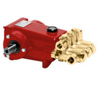 Giant pumps high pressure pump, a red coloured high pressure pump available at DA Lincoln.
